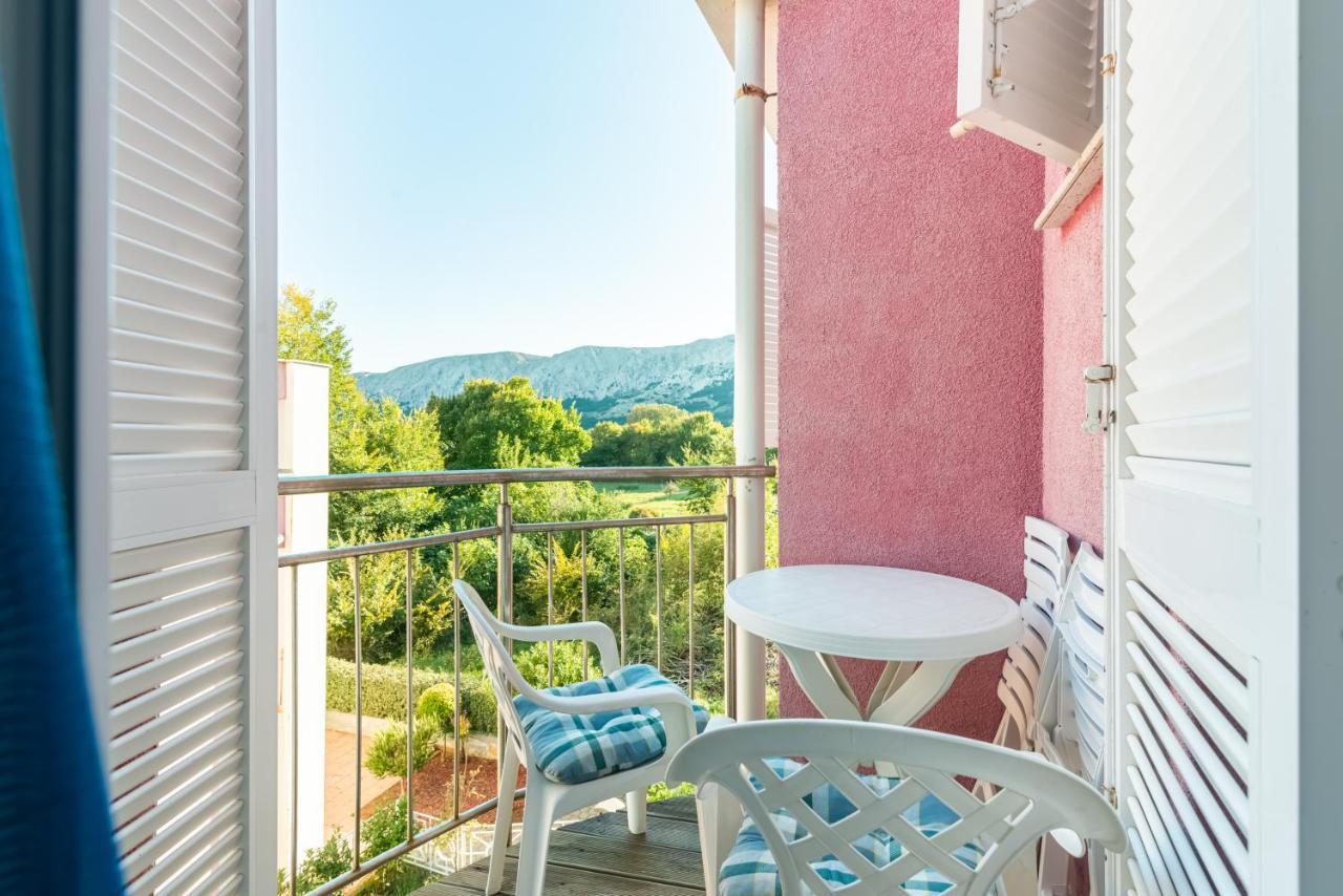 Apartment Mimoza 5, Baska, Krk Bagian luar foto