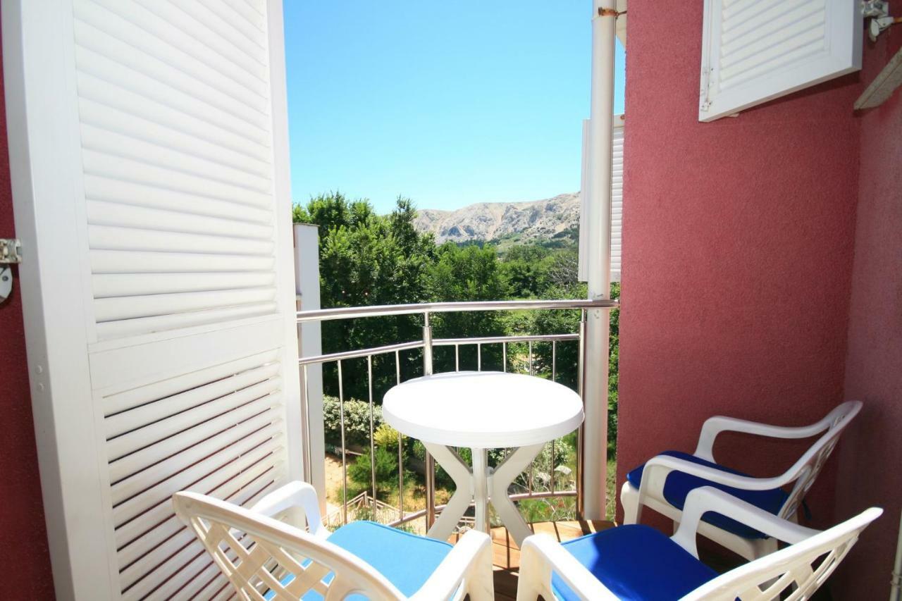 Apartment Mimoza 5, Baska, Krk Bagian luar foto